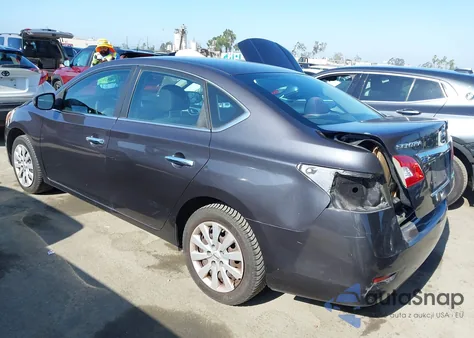 2014 Nissan Sentra Sv из США, поврежденный, VIN 3N1AB7AP6EL663055